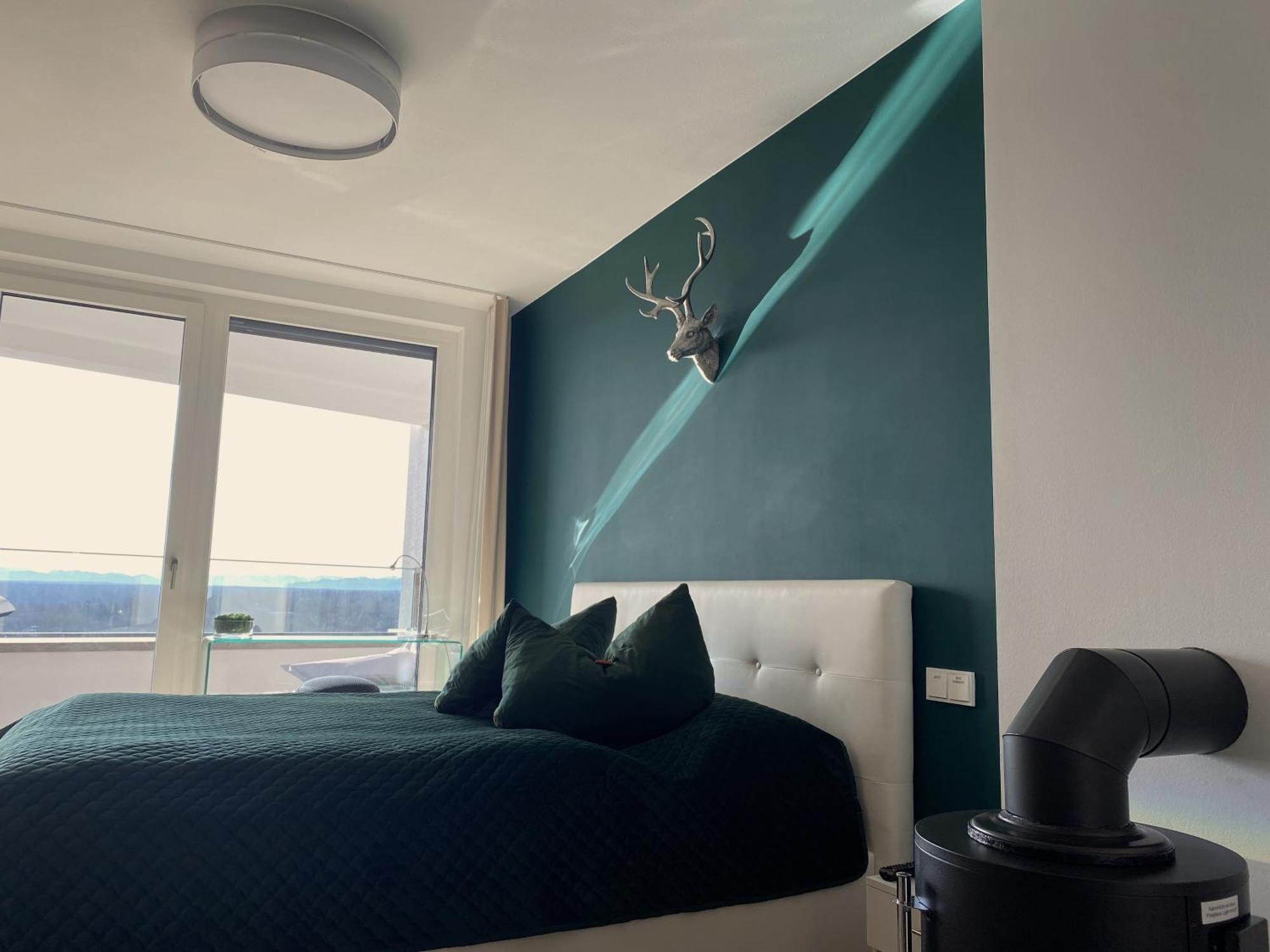 Alpen-Panorama Suite - Einzigartige Privatsuite Hoch Ueber Muenchen, 12Tes Og, Alpenblick, Loggia, Whirlpool, 15 Minuten Zum Zentrum, Ruhe Und Erholung In Der Stadt Muenchen Fuer Privat Und Geschaeftlich Reisende Екстер'єр фото